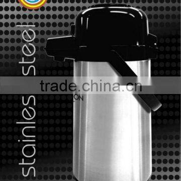 1.6liter new design stainless steel air pot for traveling