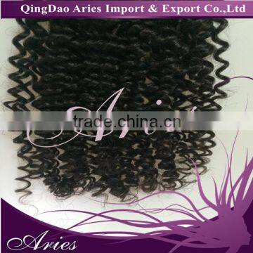 New Arrival Brazilian Virgin Hair Lace Closure , Virgin Brazilian Loose Wave Spiral Curly Closure photo-6