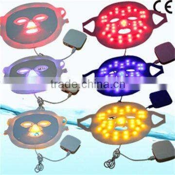 Hot Sales red blue yellow 3 colors LED ligt mask for light therapy