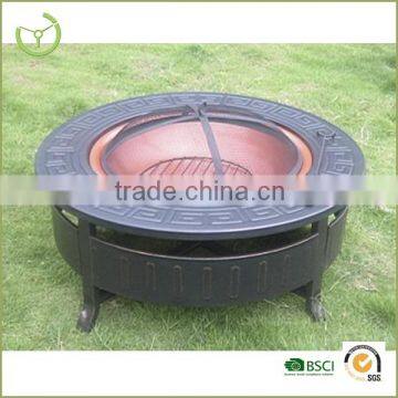 XY-FP-14001 Round charcoal fire pit outdoor fire pit bowl