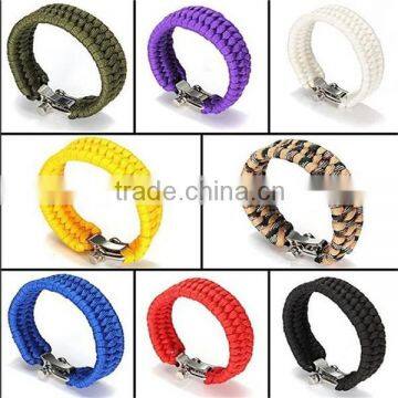 fashion personal christmas paracord bracelet weaves style