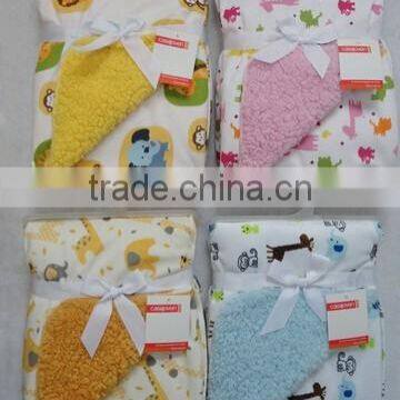 Baby Blanket and Animal Shape Pillow/Baby Towel Blanket