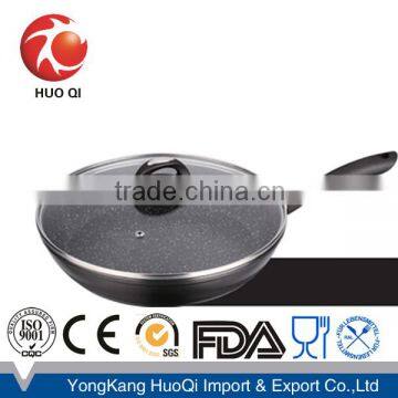 HQ Aluminium Forged marble coating pan