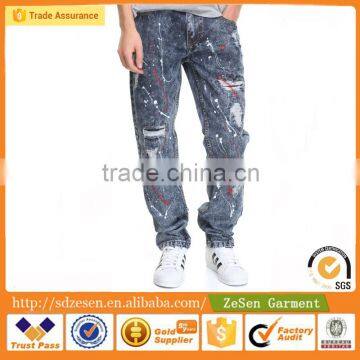 China Manufacturer Slim Jeans Indigo Wash Apparel For Men