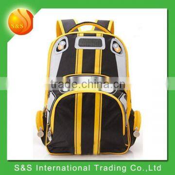 2015 best selling child cartoon car picture of school bag