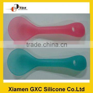 new product FDA flexible silicone spoon for baby