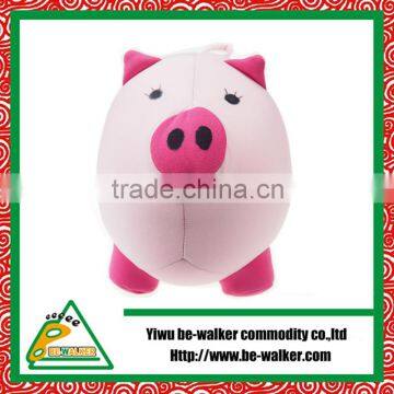 Cute Pink Color Promotional Pig Toys for Kids 2016