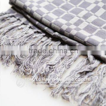 Custom Knitted 100%acrylic Vietnam Scarf
