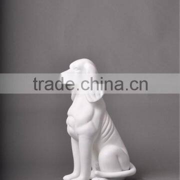 fiberglass dog statue display, dog mannequin