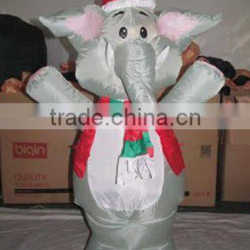 150CM Inflatable Lighted Elephant Shape Decoration /Holiday Decoration/Wholesale