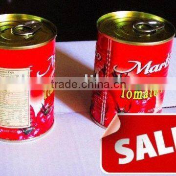 Factory supply high quality canned tomato paste ,double concentrated