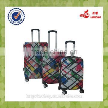 4 Universal Wheel Decent Travelling Suitcase ABS Trolley Luggage