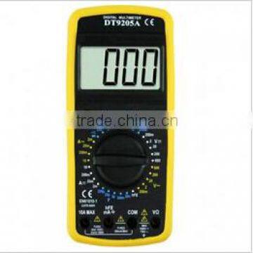 Standard handheld Multimeter Popular large screen Multimeter DT9205A(CE) digital Multimeter