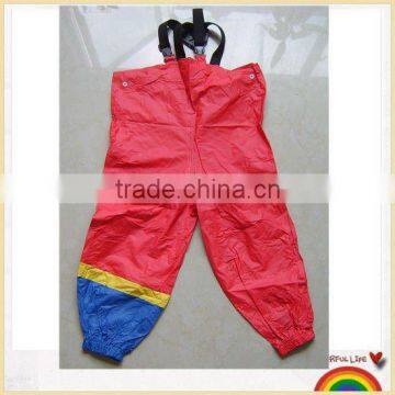 kids rain bib pants