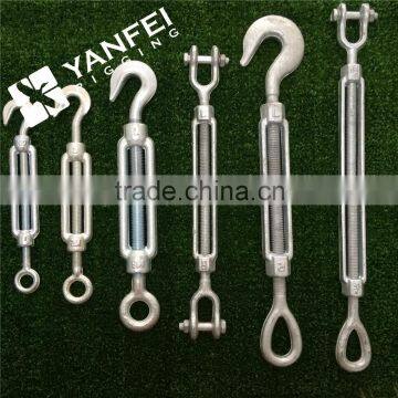 HOT Sale US Type Wire Rope Turnbuckle with Eye and hook