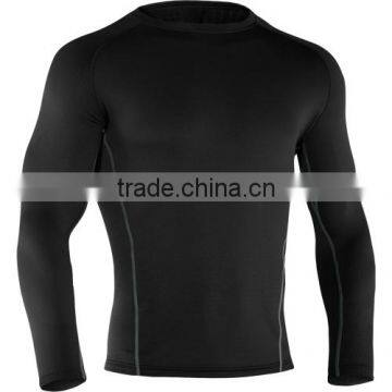 Black Full Long Sleeves Base Layer Compression Wear Rash guard, Supplier Of Shirt, Cosh International Design #37