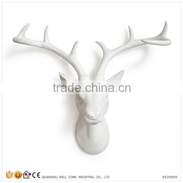 Best Selling Products White Wall Art Resin Deer Antlers For Sell