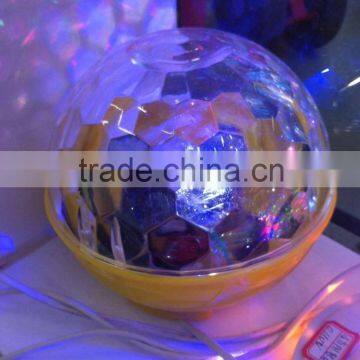 MP3 crystal magic With music LED crystal laser stage light bluetooth lamp