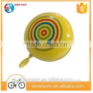 yellow steel bicycle bell new style bike bell for wholesale