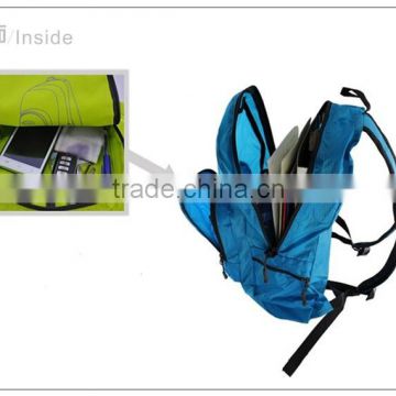 new style folding travel backpack, folding travel backpack in china nice cute folding bag