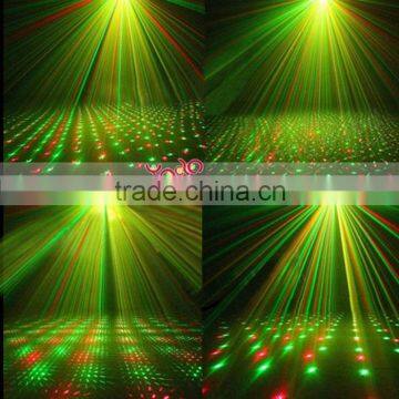 Fantastic Mini Starry Sky Style Green & Red Light LED Stage Light With Remote Controller Black photo-3