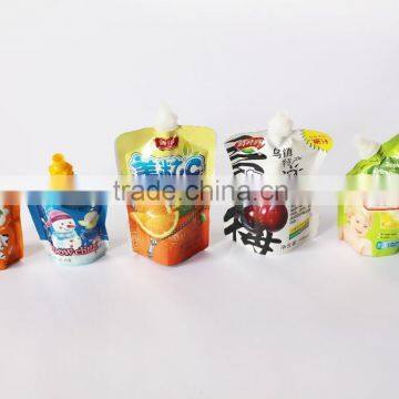 reuseable plastic liquid spout pouch