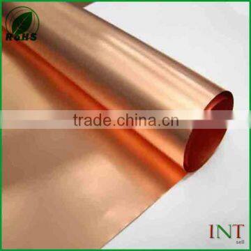 High quality GB DIN EN ISO UNS JIS standard pure 99.95 copper sheet