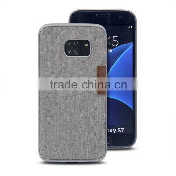 Alibaba china hot sale fabric smart case for Samsung Galaxy S7