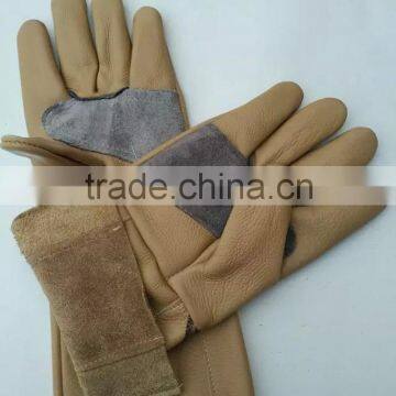 Cheap cow split leather welding gloves safety working gloves/leather gloves for welding