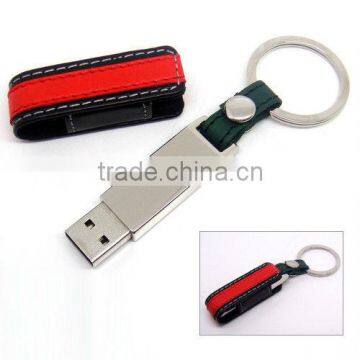 custom leather usb flash stick