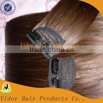 Top Quality Unprocessed Malaysian Human Hair Extension,Remy Clip In Hair Extension