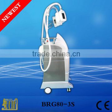 Three handles criolipolisis coolshape body slimming machine with vacuum pump with 110Kpa