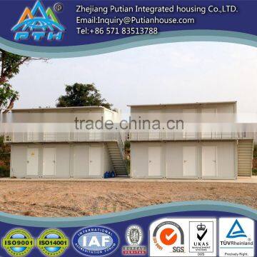 Two-floor TUV, SGS, BV,CE certificated 20ft modular container house