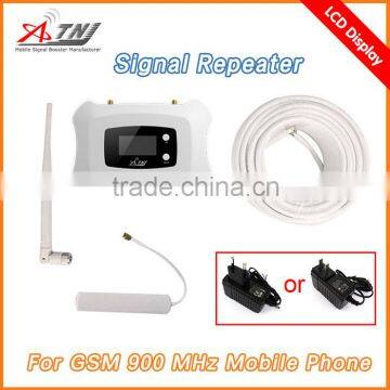 LCD Display ! global application powerful GSM900mhz cellular signal repeater booster