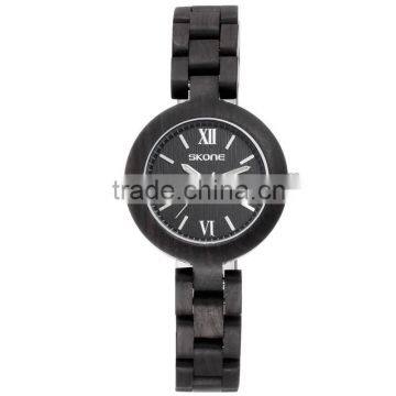 2016 Fashion Wood Strap Japan Movement Wood Vogue Watch for Ladies photo-3