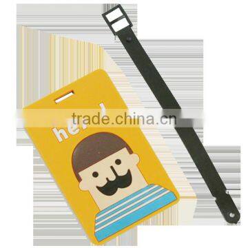 2016 Wholesale Custom Made Silicone Rubber Hotel Luggage Tag photo-5