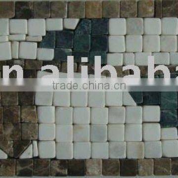 Lava Mosaic Border Line Art Marble Mosaic YFL062