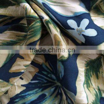 textile mills 100 rayon fabric, hawaiian print fabric