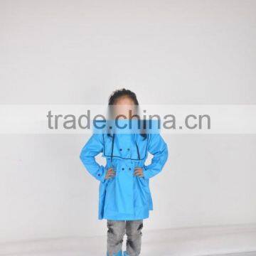 children rainsuit pu raincoat pu rainwear