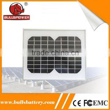 5 Years Warranty 12V 5W low price mini solar panel for led light apartments