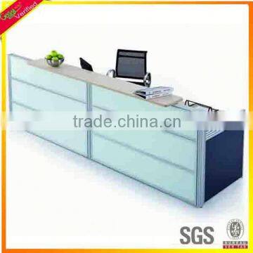 Chipboard cheap reception furniture modern reception table