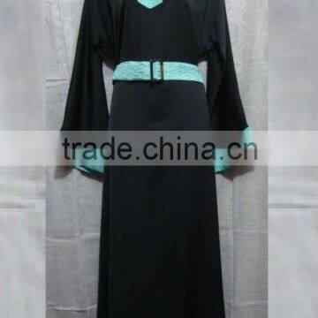 New Maxi Long Dress Islamic Modest Jilbab Abaya Hijab/Scarf Kaftan