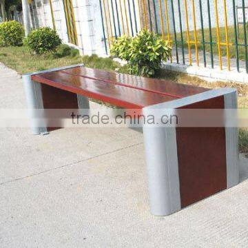 Wood garden furniture solid wood bench seating