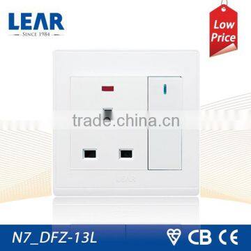 On sales N7 series uk wall socket with switch