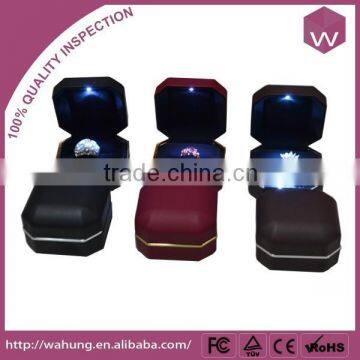 wholesale metal led jewelry ring box & jewelry box