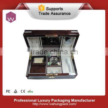 Special luxury wooden perfume box, perfume packaging box design (WH-0356)