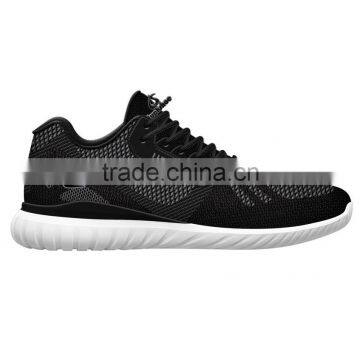 Top Sale Red Flyknit Running Sport Shoe , Comfortable Flyknit Running Shoe, Good Price Sport Running Shoe photo-3