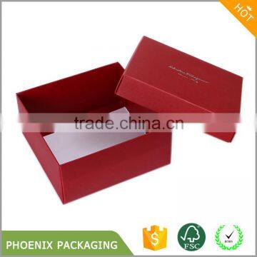 personalized silver foil stamping jewelry box packaging