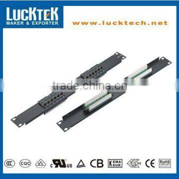 12 Port Cat.6 Network RJ45 Patch Panel