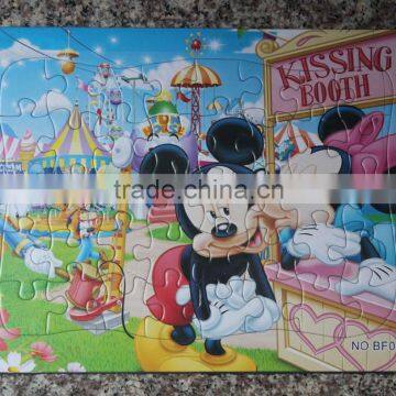 2016 Hot Sale Eco-friendly High Quality Children A4 Paper Jigsaw Puzzle photo-4